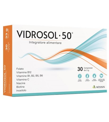 VIDROSOL 50 30CPR