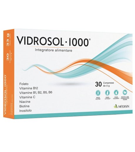 VIDROSOL 1000 30CPR