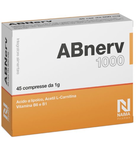 ABNERV*1000 45 Cpr 800mg