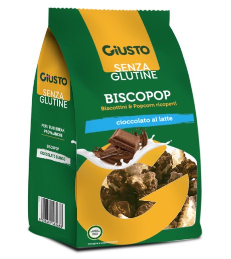 GIUSTO S/G Biscopop*80g