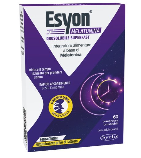 ESYON Melatonina 60 Cpr Orosol