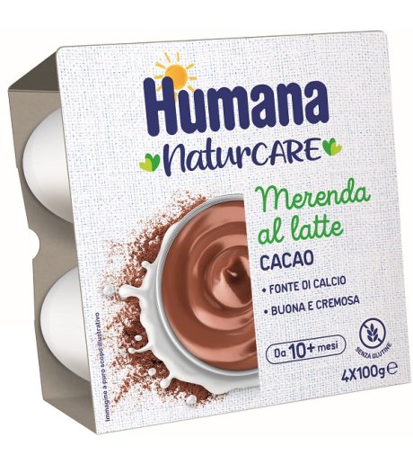 HUMANA Mer.Latte Cacao 4x100g