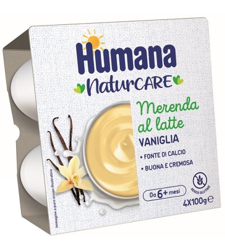 HUMANA Mer.Vaniglia*4x100g