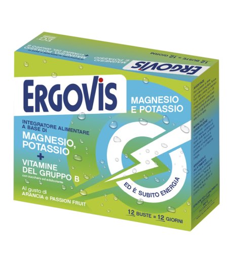 ERGOVIS MG+K VIT B C/ZUC12BUST