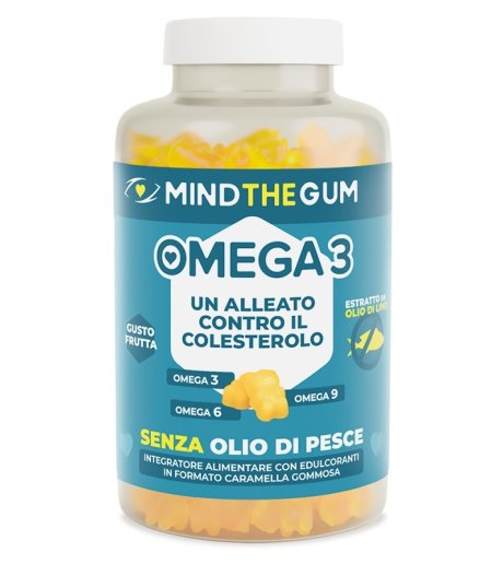 MIND THE GUM OMEGA 3 60PAST GO