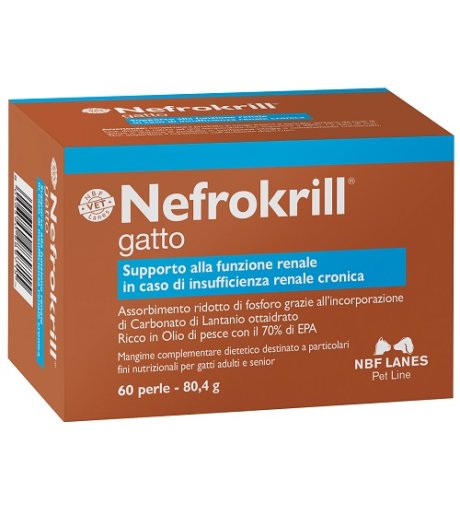 NEFROKRILL Gatto 60 Perle