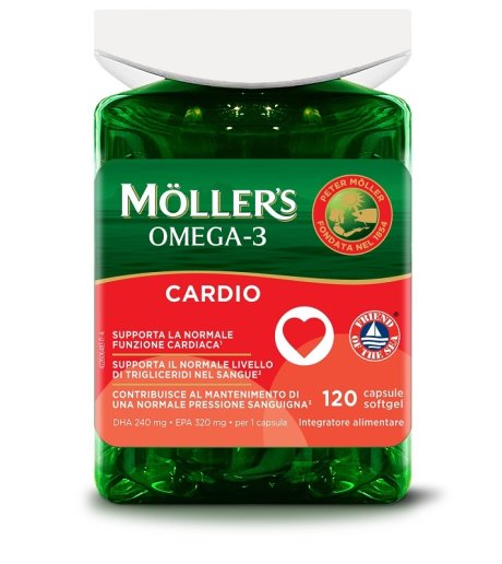 MOLLER'S Omega3 Cardio 120 Cps