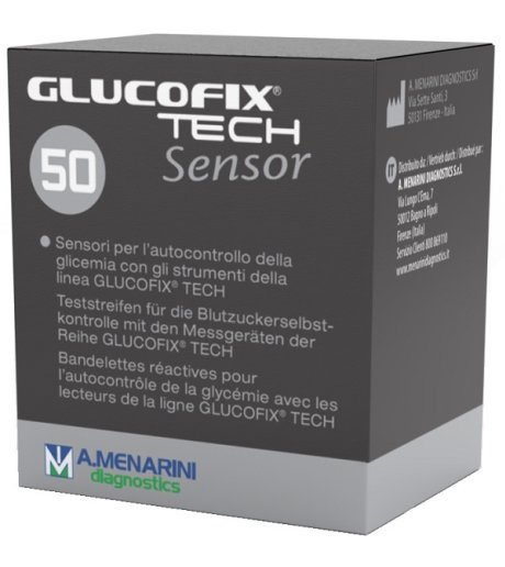 GLUCOFIX TECH SENSOR 50STR