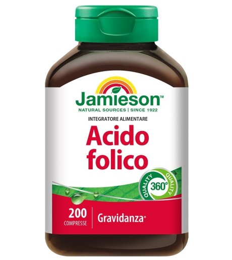 ACIDO FOLICO JAMIESON 200CPR