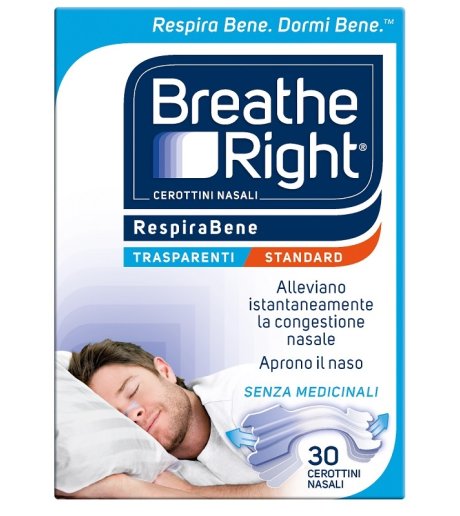 BREATH RIGHT TRASPARENTI 30PZ