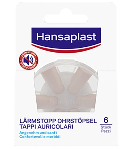 HANSAPLAST EAR PLUGS 6PZ