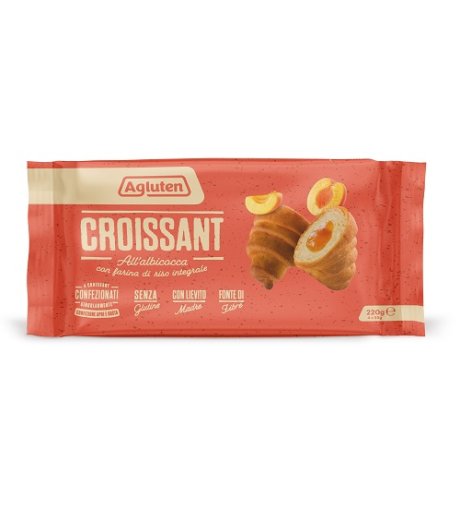 AGLUTEN Croissant Alb.4pz