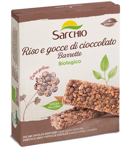 SARCHIO Snack Riso/Ciocc.80g