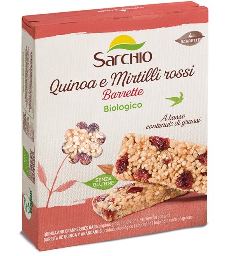 SARCHIO Snack Quinoa/Mirt.80g