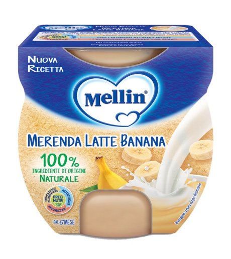 MELLIN Mer.Latte/Banana 2x100g