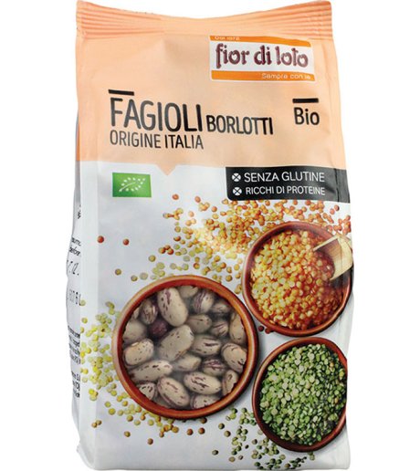 FAGIOLI BORLOTTI ITA BIO 400G