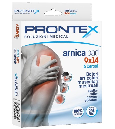 PRONTEX Arnica Pad 9x14 6pz