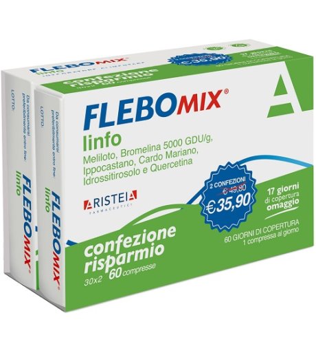 FLEBOMIX LINFO BIPACK 60CPR