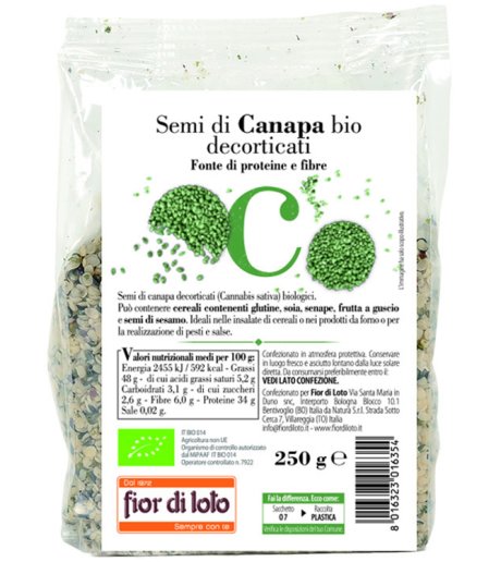 FdL Semi Canapa Decort.250g