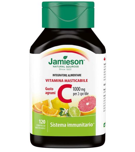 JAMIESON VIT.C MAST.AGR.120CPR