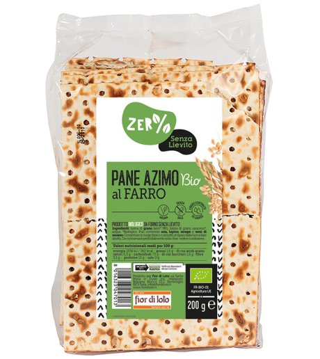 ZER%GLUT Pane Azzimo Farro200g