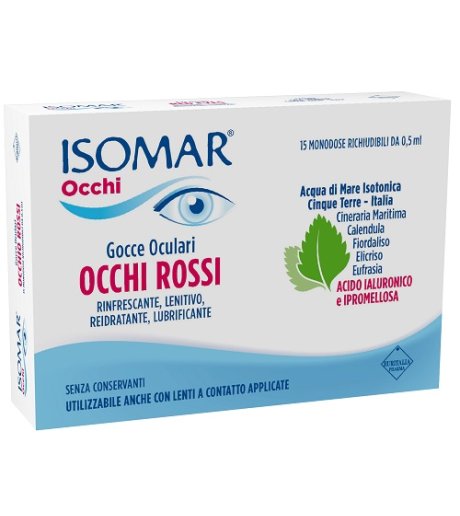 ISOMAR Occhi Rossi 15f.0,2%5ml