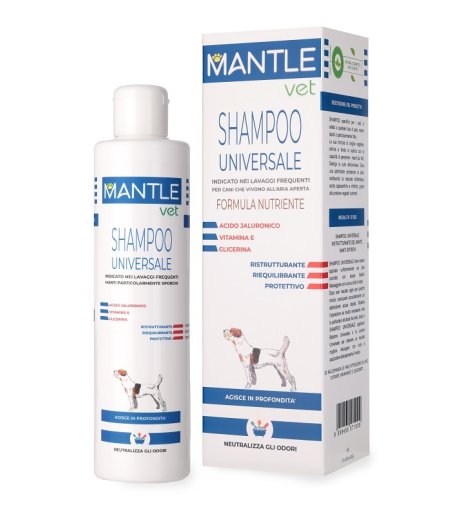 MANTLE VET SHAMPOO UNIV 250ML