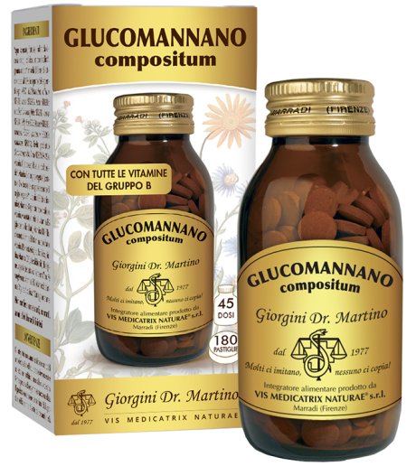 GLUCOMANNANO 180PAST