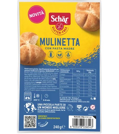 SCHAR MULINETTA 4PZ 60G