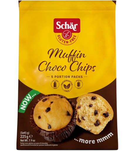 SCHAR MUFFIN CHOCO CHIP 225G