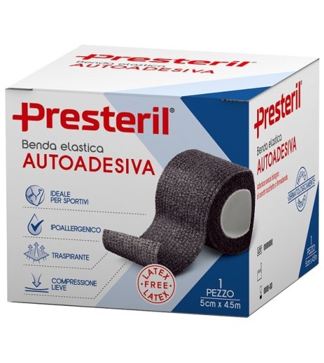 PRESTERIL BENDA EL 5X450 NERO PRESTERIL BENDA EL 5X450 NERO