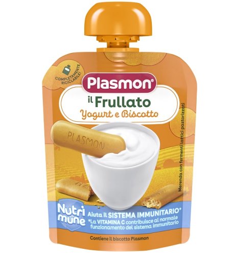 PLASMON Frullato Bisc&Yogurt