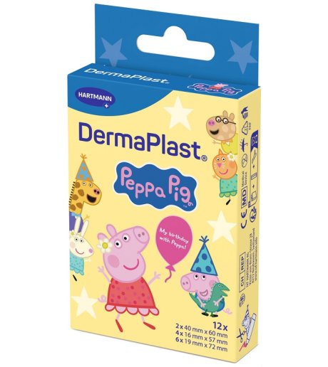 DERMAPLAST PEPPA PIG 3form.12p