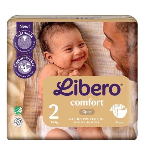 LIBERO Comf.2 3-6Kg 34pz