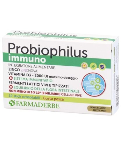 PROBIOPHILUS IMMUNO 12STICKPAC