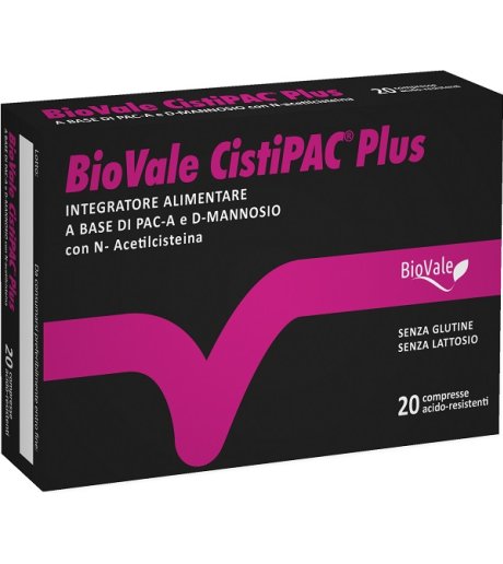 BIOVALE CISTIPAC PLUS 20CPR