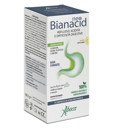 NEOBIANACID 70 Cpr*Limone NEOBIANACID 70 Cpr*Limone