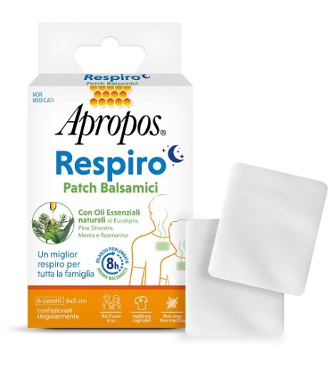 APROPOS Respiro Patch Bals.6pz APROPOS Respiro Patch Bals.6pz