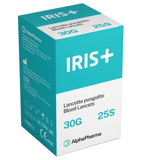 IRIS+ LANCETTE PUNGIDITO 25PZ