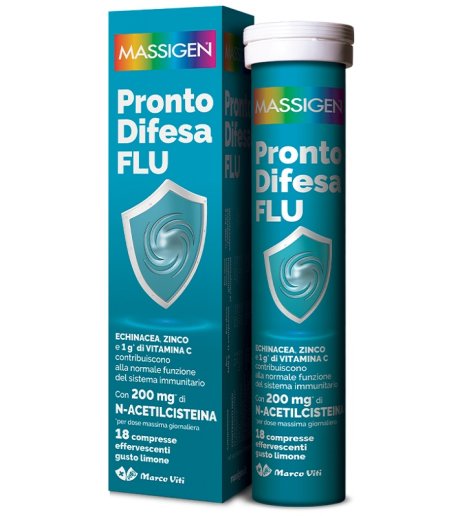MASSIGEN Pronto Dif.Flu 18Cpr MASSIGEN Pronto Dif.Flu 18Cpr