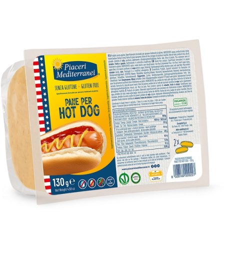 PIACERI MED.Pane Hot Dog 130g