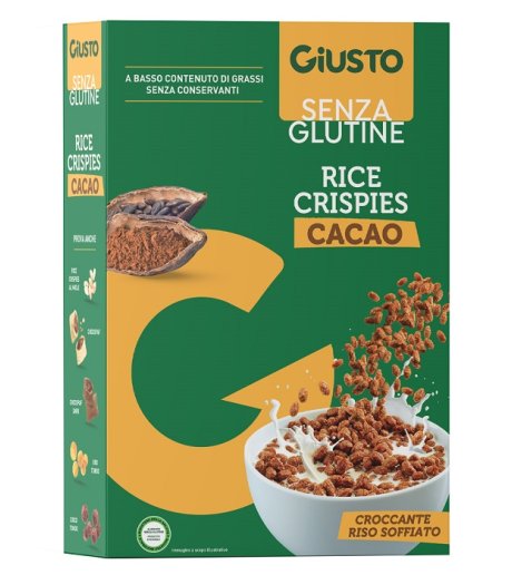 GIUSTO S/G Rice Crisp.Cacao