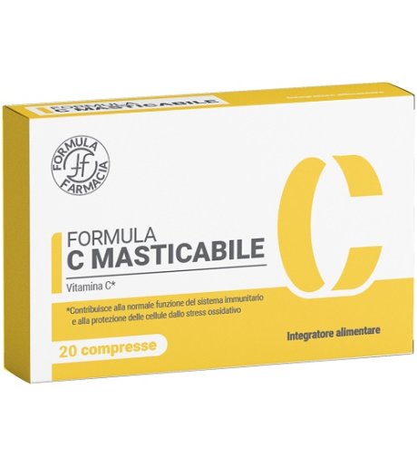 FORMULA VITAMINA C MASTIC 20CPR
