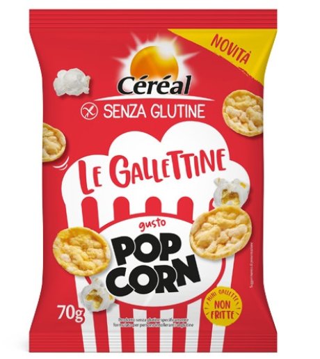 CEREAL Gallettine Pop-Corn 70g CEREAL Gallettine Pop-Corn 70g