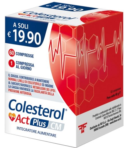 COLESTEROL ACT PLUS CM 60CPR COLESTEROL ACT PLUS CM 60CPR