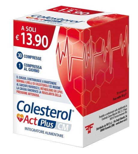 COLESTEROL ACT Plus CM 30Cpr