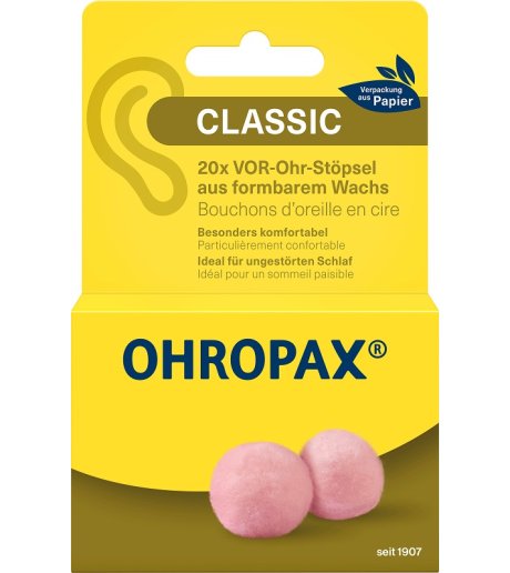 OHROPAX Tappi Aur.Cera 20pz