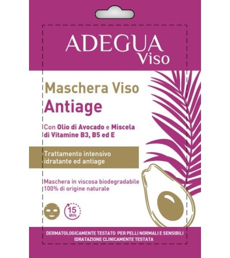 ADEGUA MASCHERA VISO ANTI AGE ADEGUA MASCHERA VISO ANTI AGE