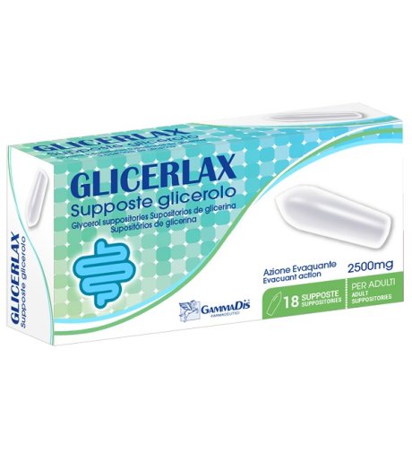 GLICERLAX SUPPOSTE 2500MG 18PZ