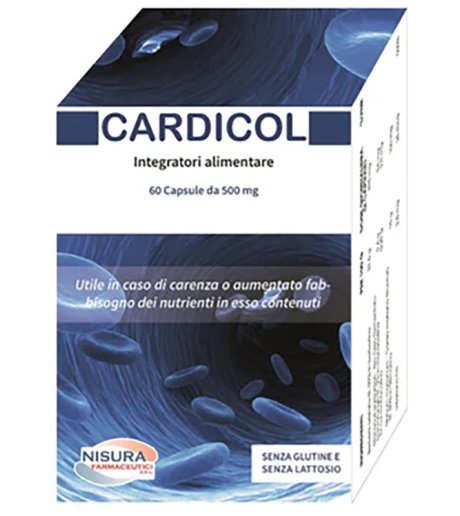 CARDICOL 60CPS 500MG